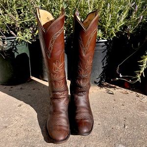 Rios of Mercedes Talk Leather Riding Boots Western 8.5/9